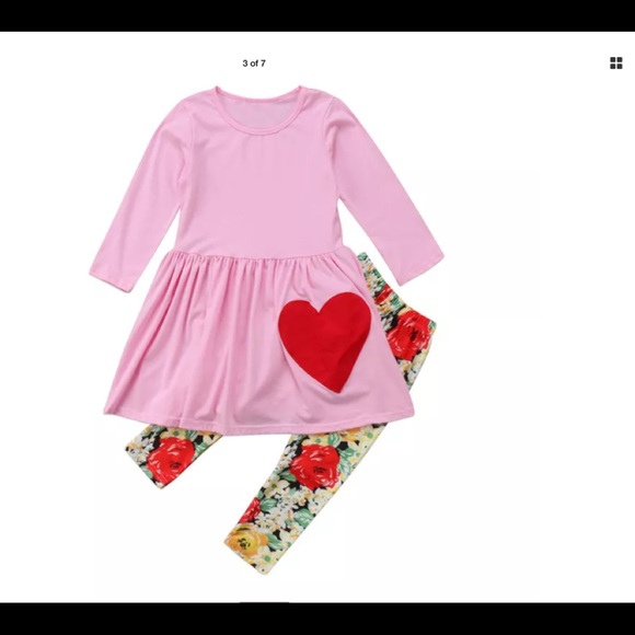 Sweet Girls two piece outfit - Picture 1 of 5